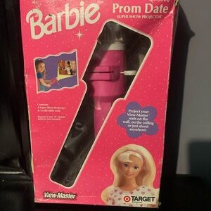 Vintage Barbie Super Show Projector 1998 View-Master Prom Date